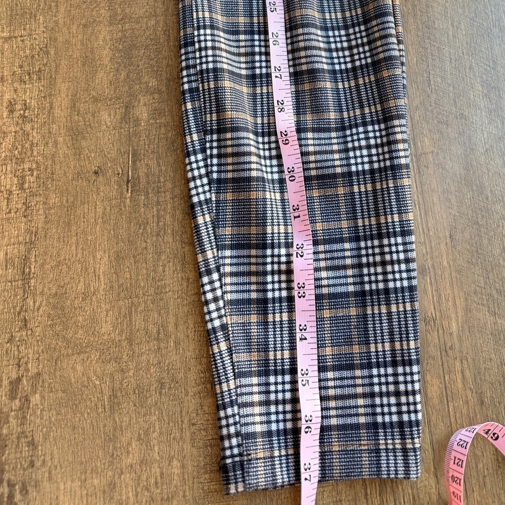 Sanctuary x Anthropologie Women’s Plaid Pants Jeggings Size Small - Picture 6 of 8